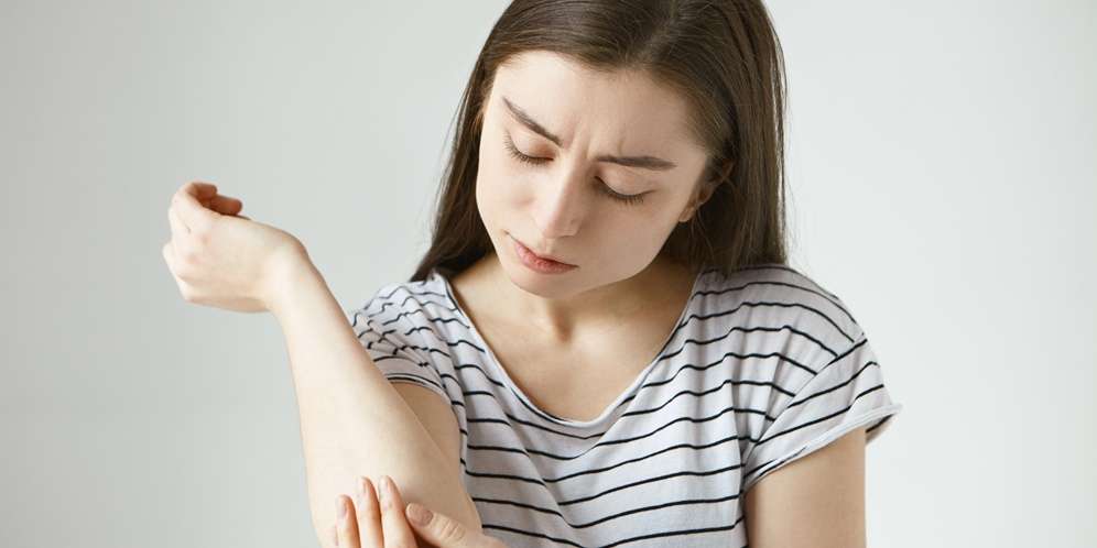 Ilustrasi Alergi di Kulit