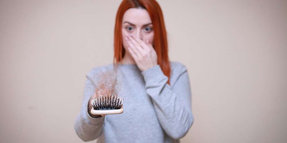 Ilustrasi Rambut Rontok