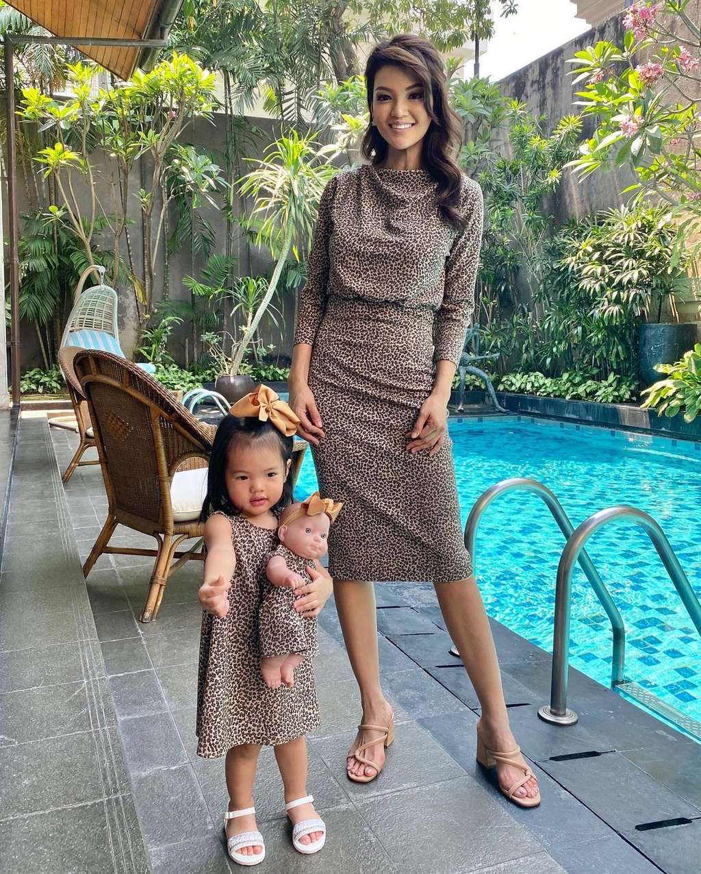 Farah Quinn dan Yaya putrinya