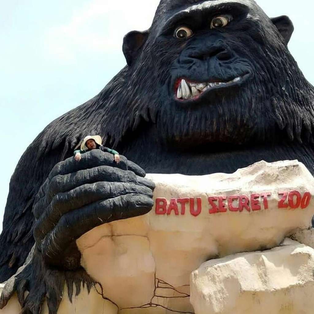 Patung King Kong di Jatim Park 2