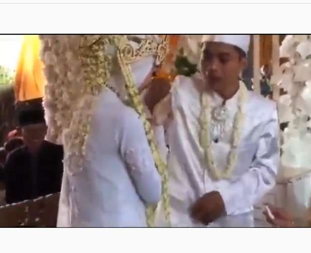 Pengantin pria grogi