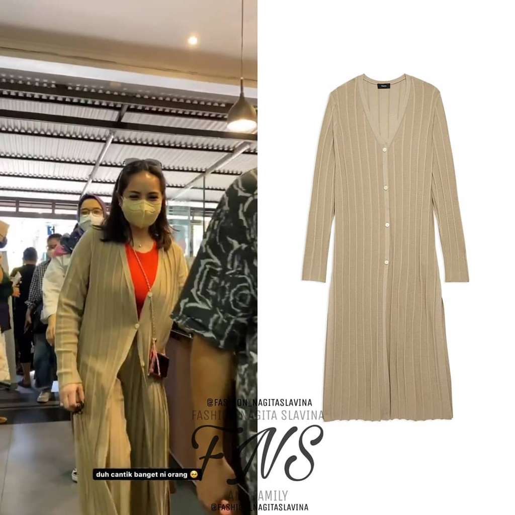 Cardigan Nagita Slavina