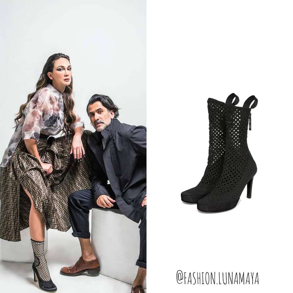 Outfit Mewah Luna Maya