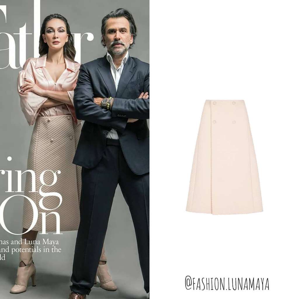 Outfit Mewah Luna Maya