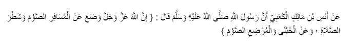 Riwayat Anas Bin Malik