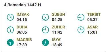 Jadwal Imsak 16 April Yogyakarta