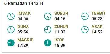 Jadwal Imsak 18 April Malang