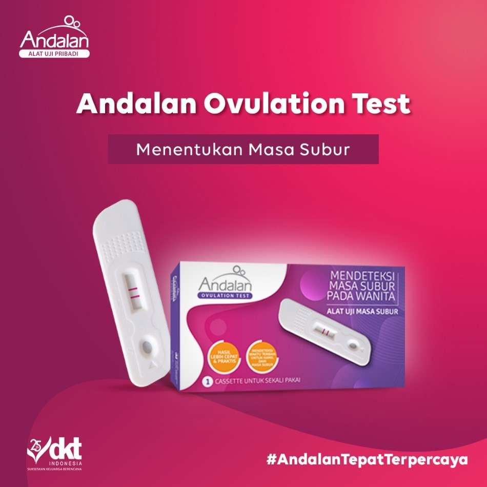 Program Hamil? Cek Masa Subur dengan Andalan Ovulation Test
