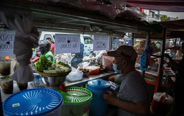 Pasar takjil Benhil