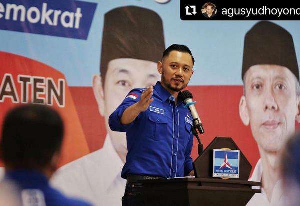 Agus Harimurti Yudhoyono, Ketua Partai Demokrat.
