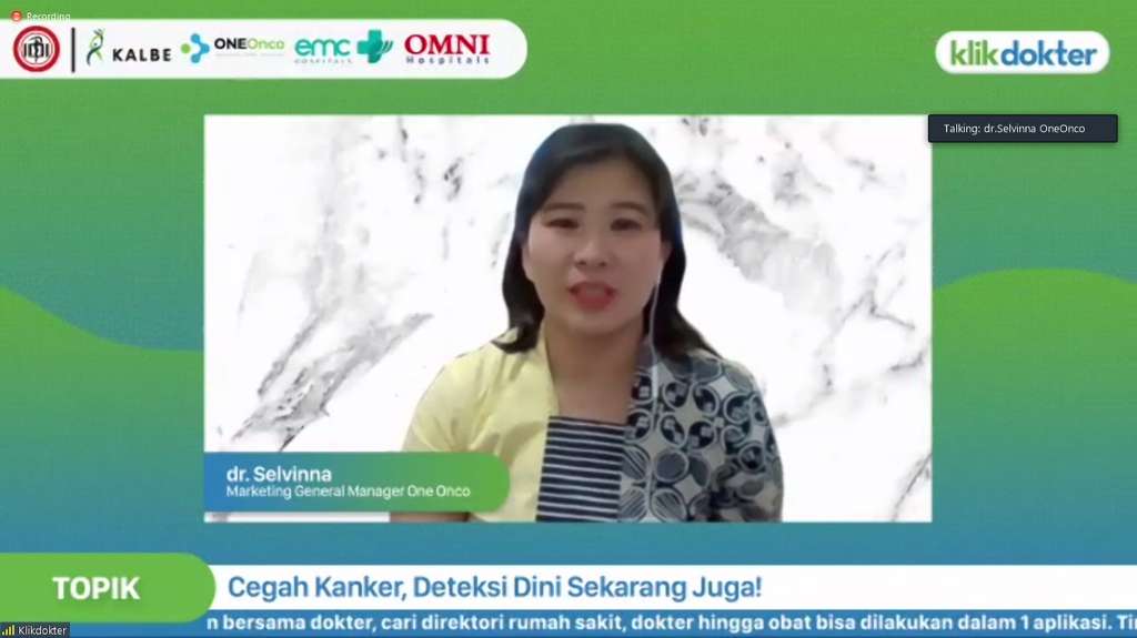 Cegah kanker, deteksi dini sekarang juga/Klik Dokter
