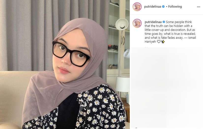Curhatan Putri Delina