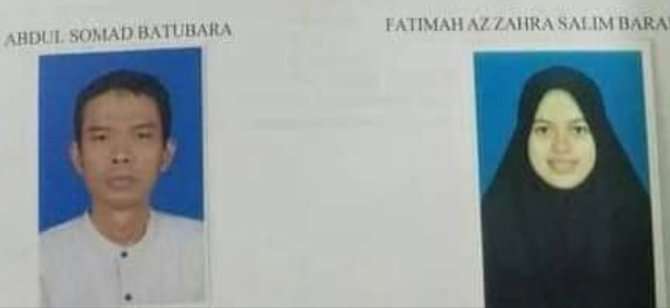 Foto UAS dan calon istri
