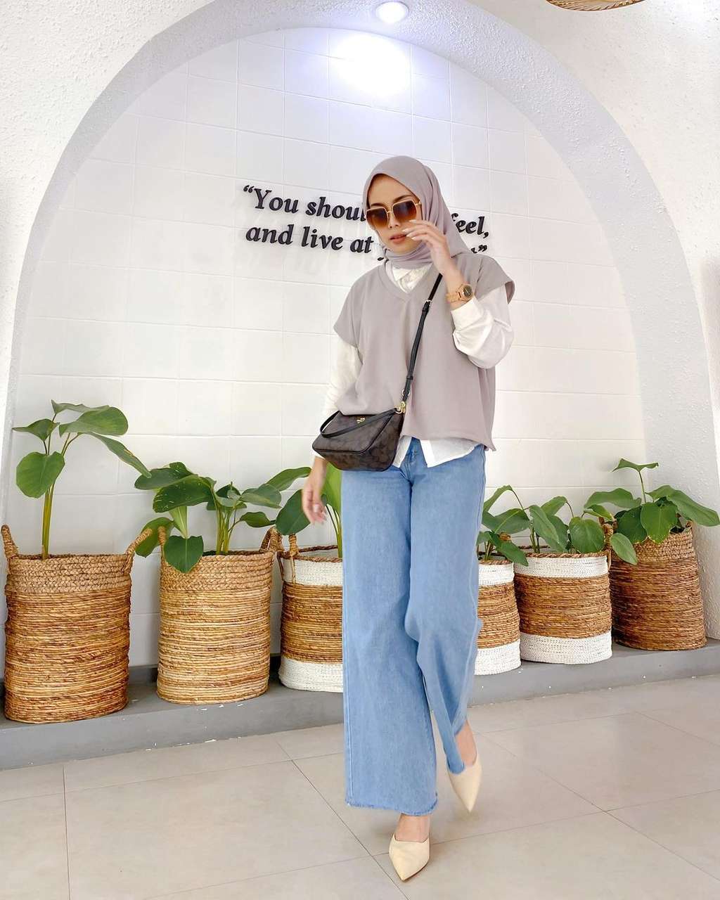 Fashion high waist
