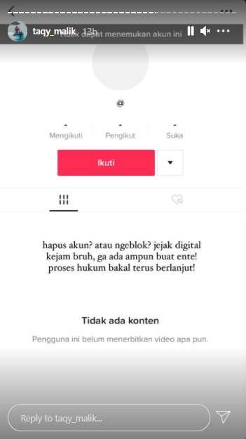 Taqy Malik murka Foto lam istri disebar