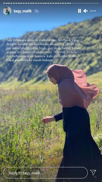 Taqy Malik murka Foto lam istri disebar