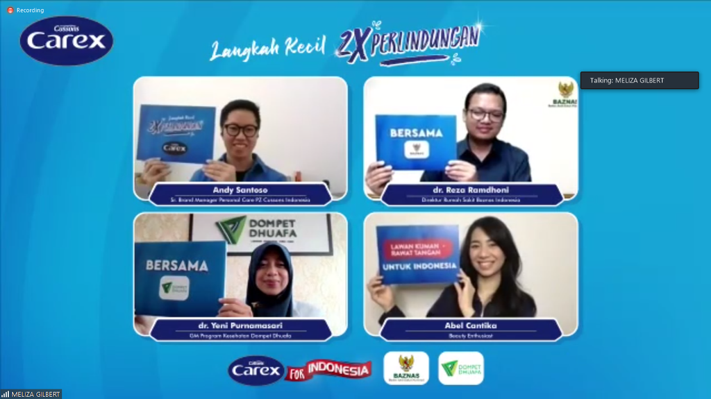 Konferensi Pers Carex