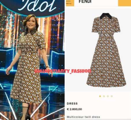 Dress Motif Seharga Rp 47 Juta