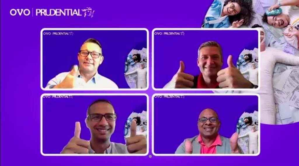 Prudential dan OVO meluncurkan asuransi jiwa syariah digital.
