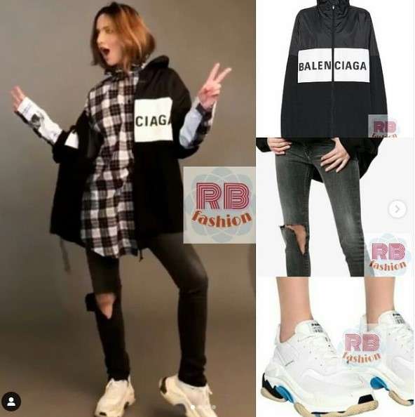 Nia Ramadhani dengan Celana Sobek-sobek Seharga Rp 8,9 Juta