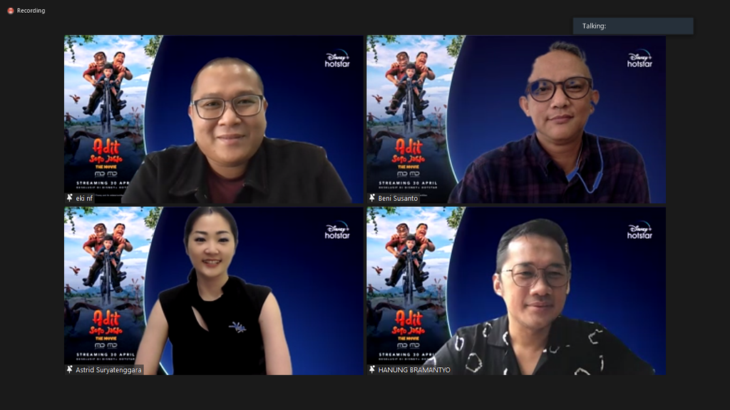 Konferensi pers Adit Sopo Jarwo