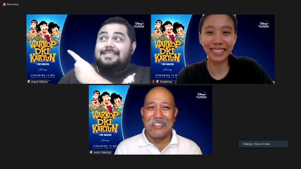 Konferensi pers Warkop DKI Kartun