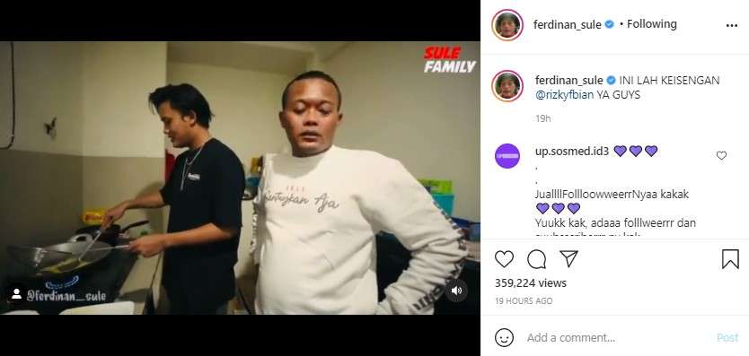 Sule dan Rizky Febian