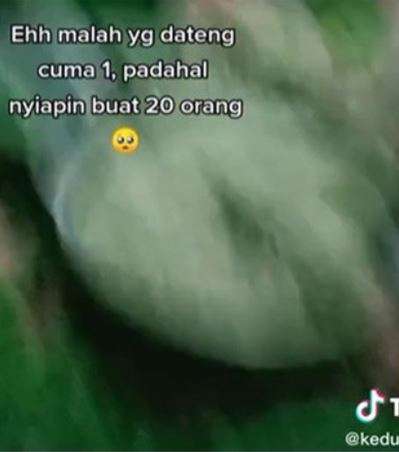 Sudah Menyiapkan Makanan untuk 20 Orang