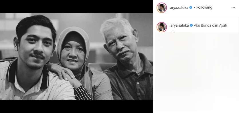 Potret kehangatan Arya Saloka dan keluarga