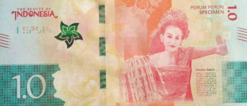Penampakan uang Rp1,0.
