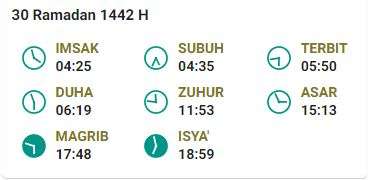 Imsak 12 Mei 2021 Jakarta