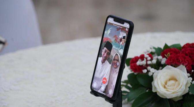 Silaturahmi Virtualn Jokowi dan Ma'ruf Amin