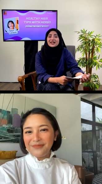 Rahasia Rambut Cantik ala Tanya Larasati, Ternyata Pakai Minyak Kelapa Sawit