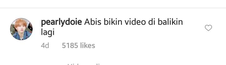 Komentar Salah Seorang Netizen