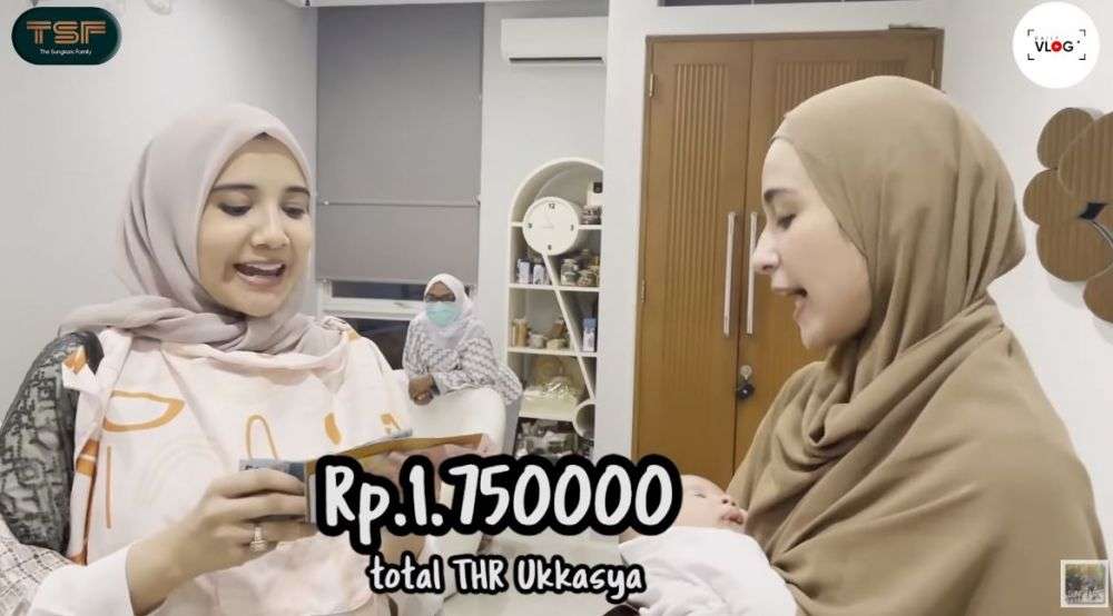 Isi Amplop dari Shireen Total Rp 1 juta