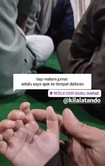 Rutin Diajak Berdzikir