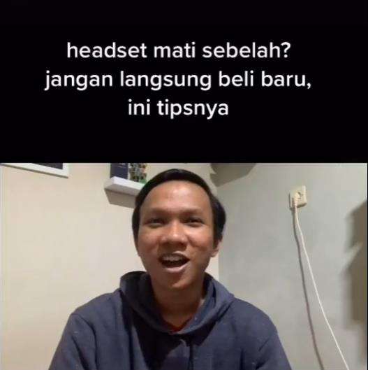 Headset mati sebelah? Jangan buru-buru beli baru..