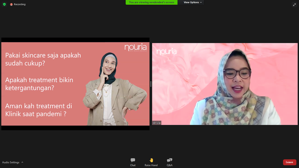 Webinar Nouria & Dream.co.id