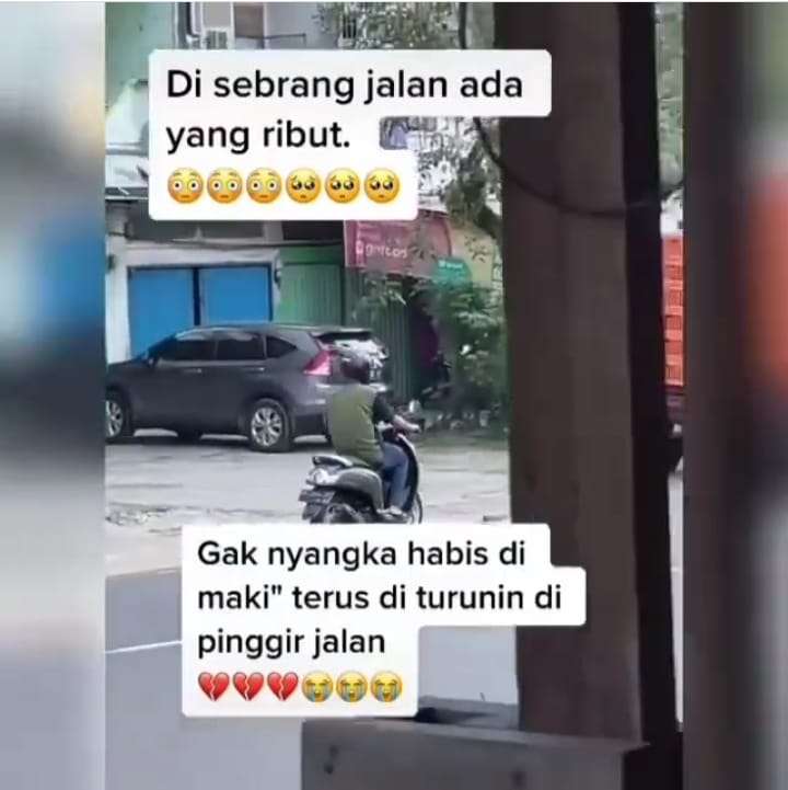 Ditinggalkan Sendirian di Pinggir Jalan