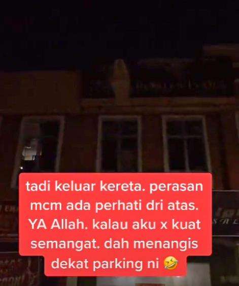 Penampakan yang bikin merinding.
