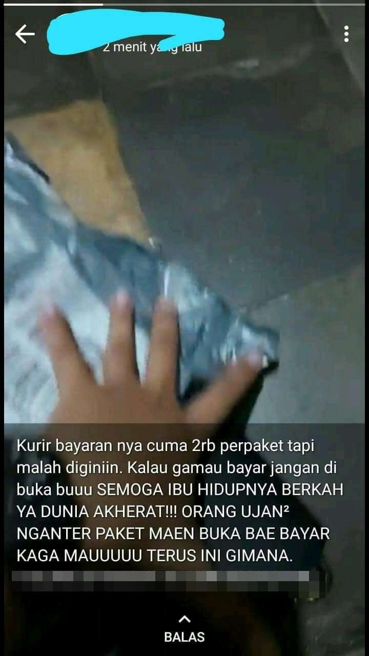 Buka Barang Sebelum Dibayar