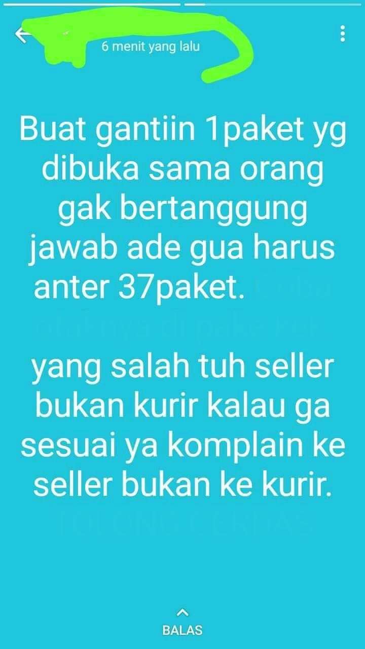 Curhatan Kakak yang Adiknya Menjadi Kurir