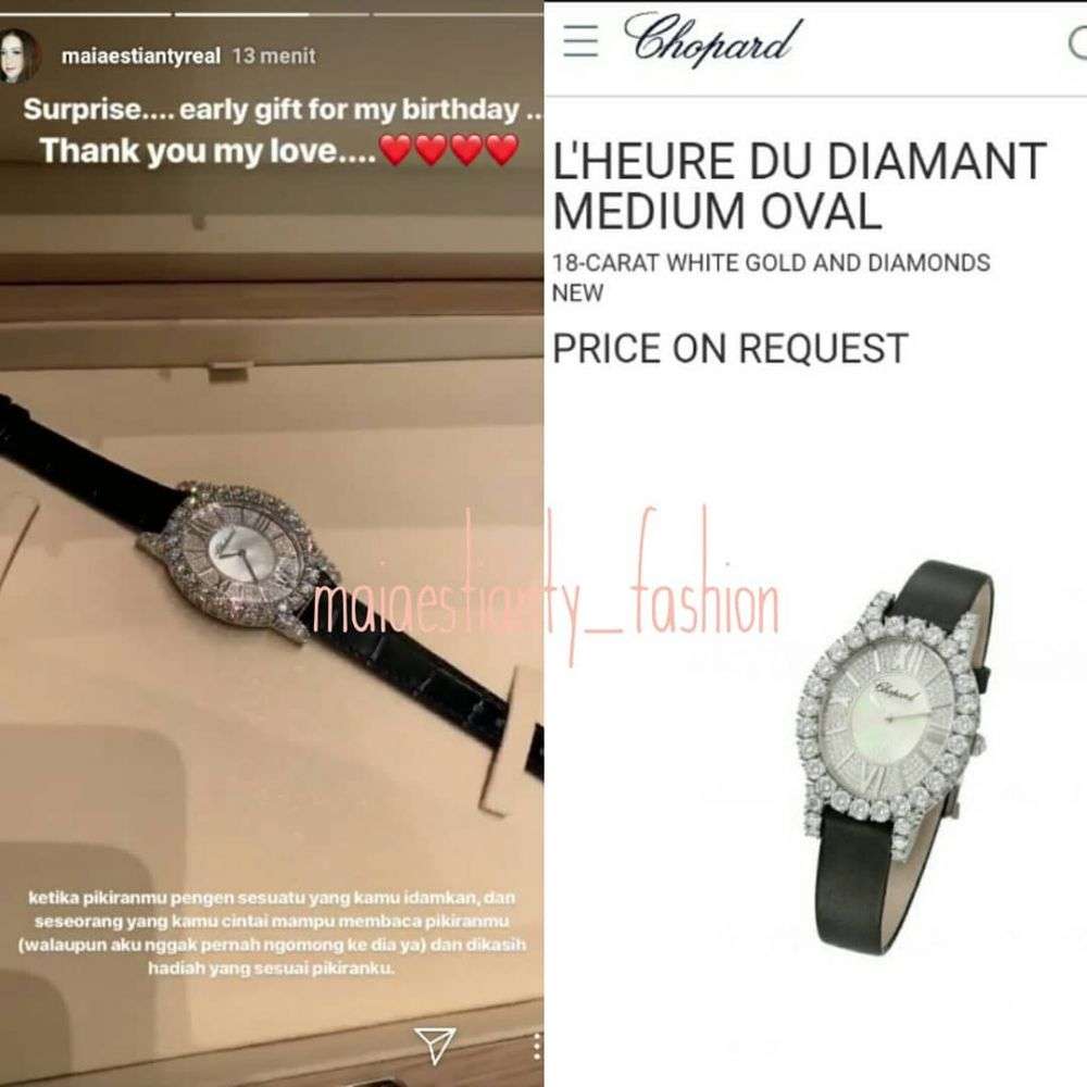 Jam Tangan Maia Estianty