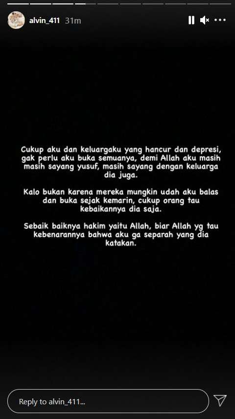 Curhatan Alvin