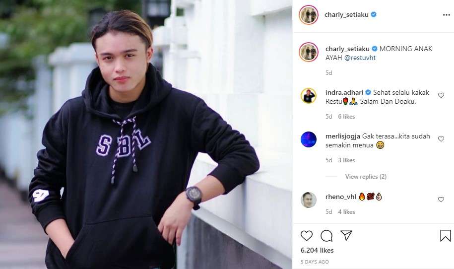 Putra Charly vokalis Setia Band