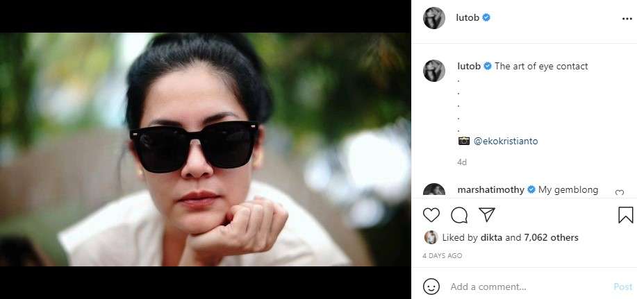 Penampilan Lulu Tobing