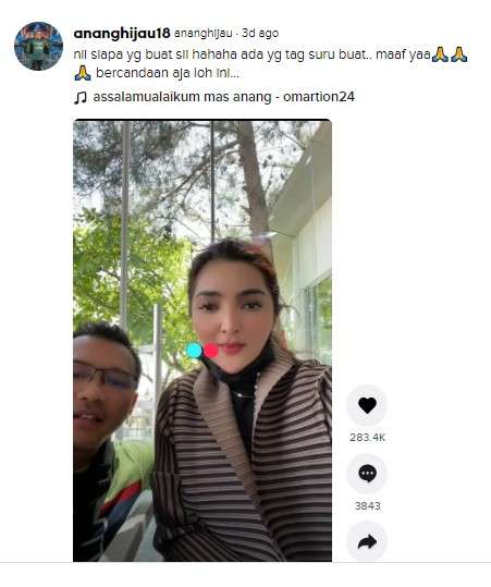 Ashanty dan Anang Hermansyah