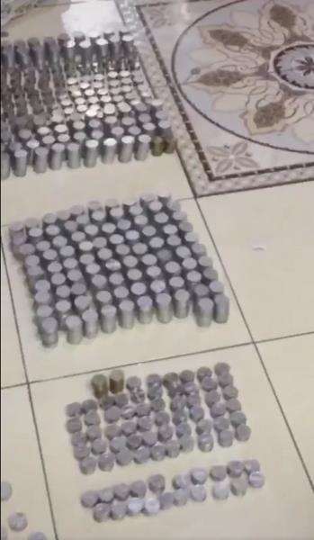 Setelah dipisahkan, dirapikan dan dihitung kembali.