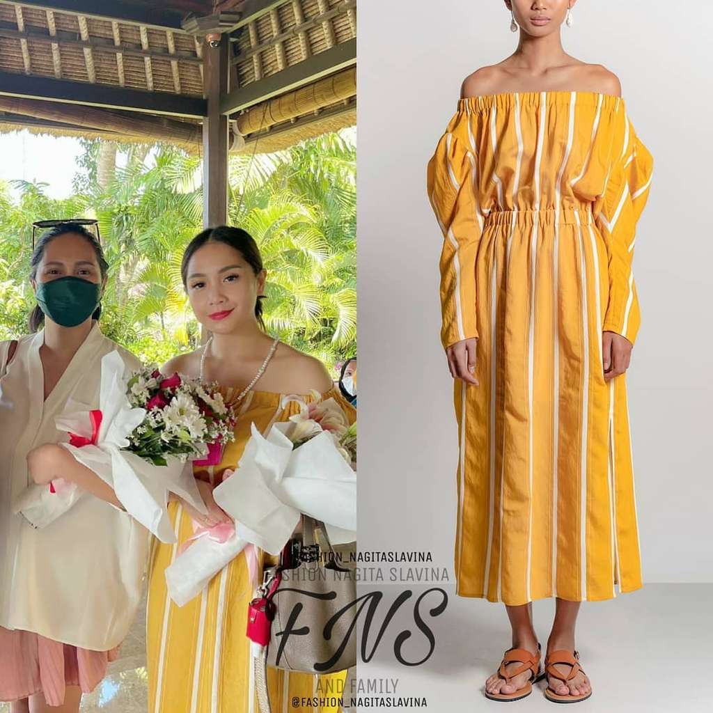 Dress Off Shoulder Nagita Slavina