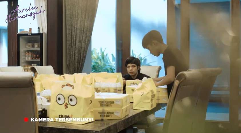 Aurel pesan 1200 ayam